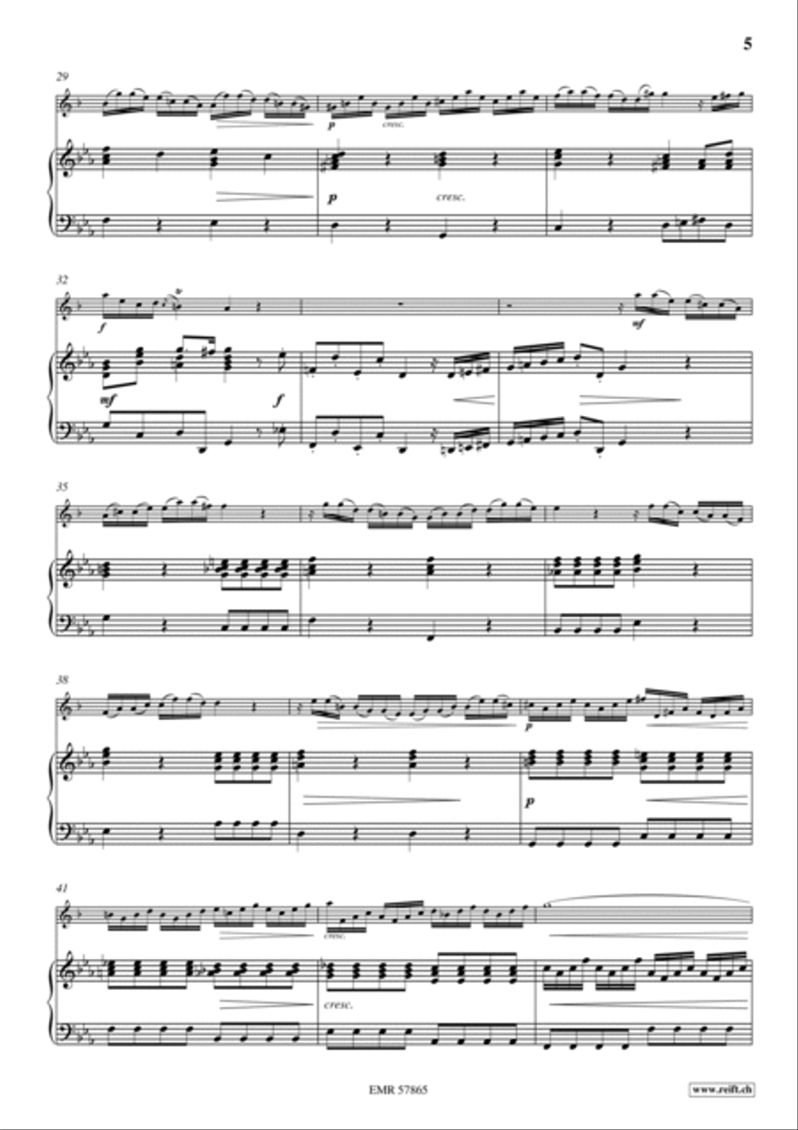 Concerto Clarinet Solo scores gallery preview page 6