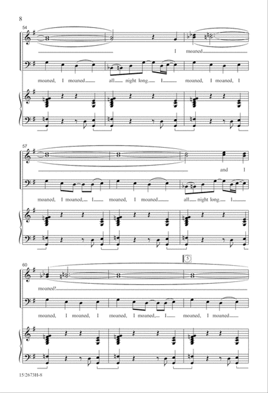 Until I Found the Lord Until I Found the Lord 4-Part scores gallery preview page 9