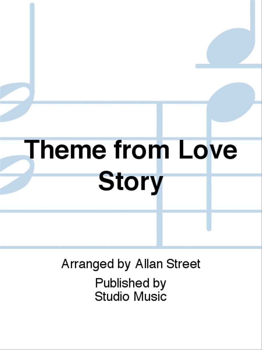 Theme from Love Story Brass Band scores gallery preview page 1