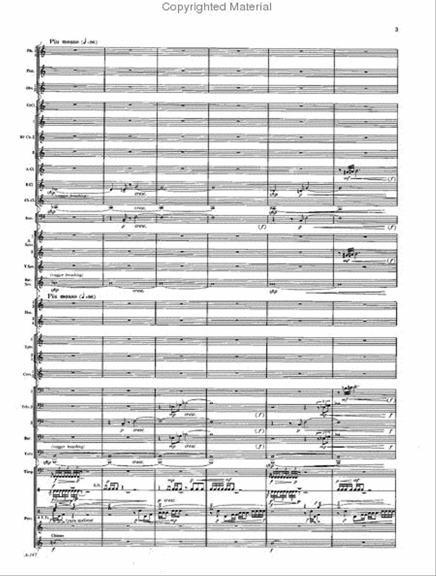 Day of the Shofar Concert Band scores gallery preview page 3