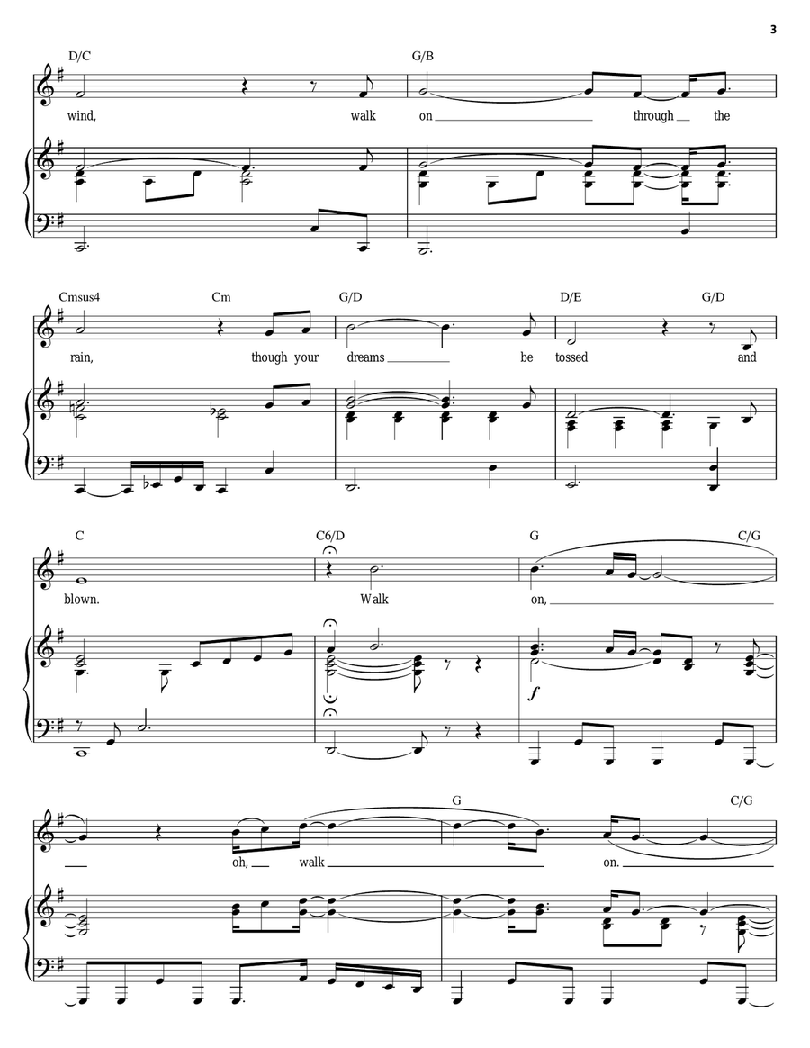 You'll Never Walk Alone You'll Never Walk Alone Guitar scores gallery preview page 3