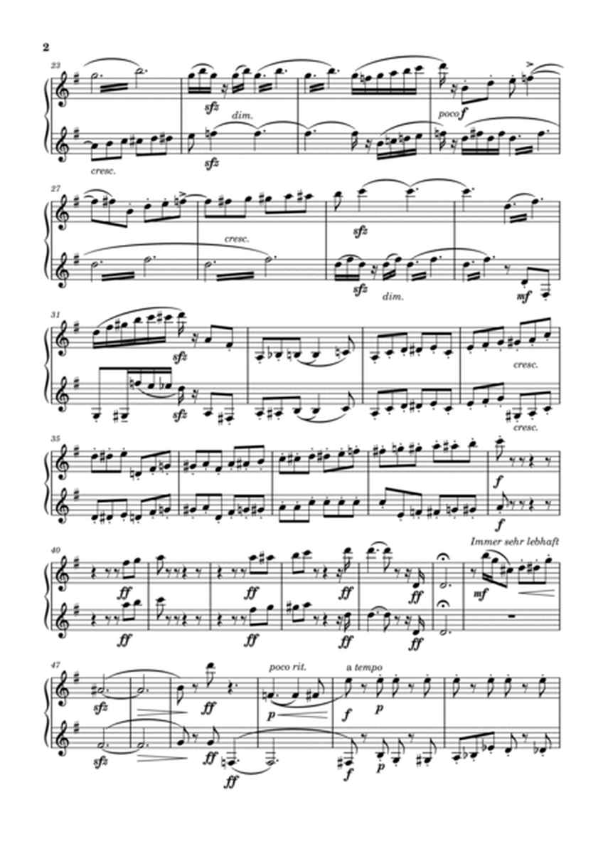 Till Eulenspiegels lustige Streiche Op.28 by R.Strauss for2 Clarinets