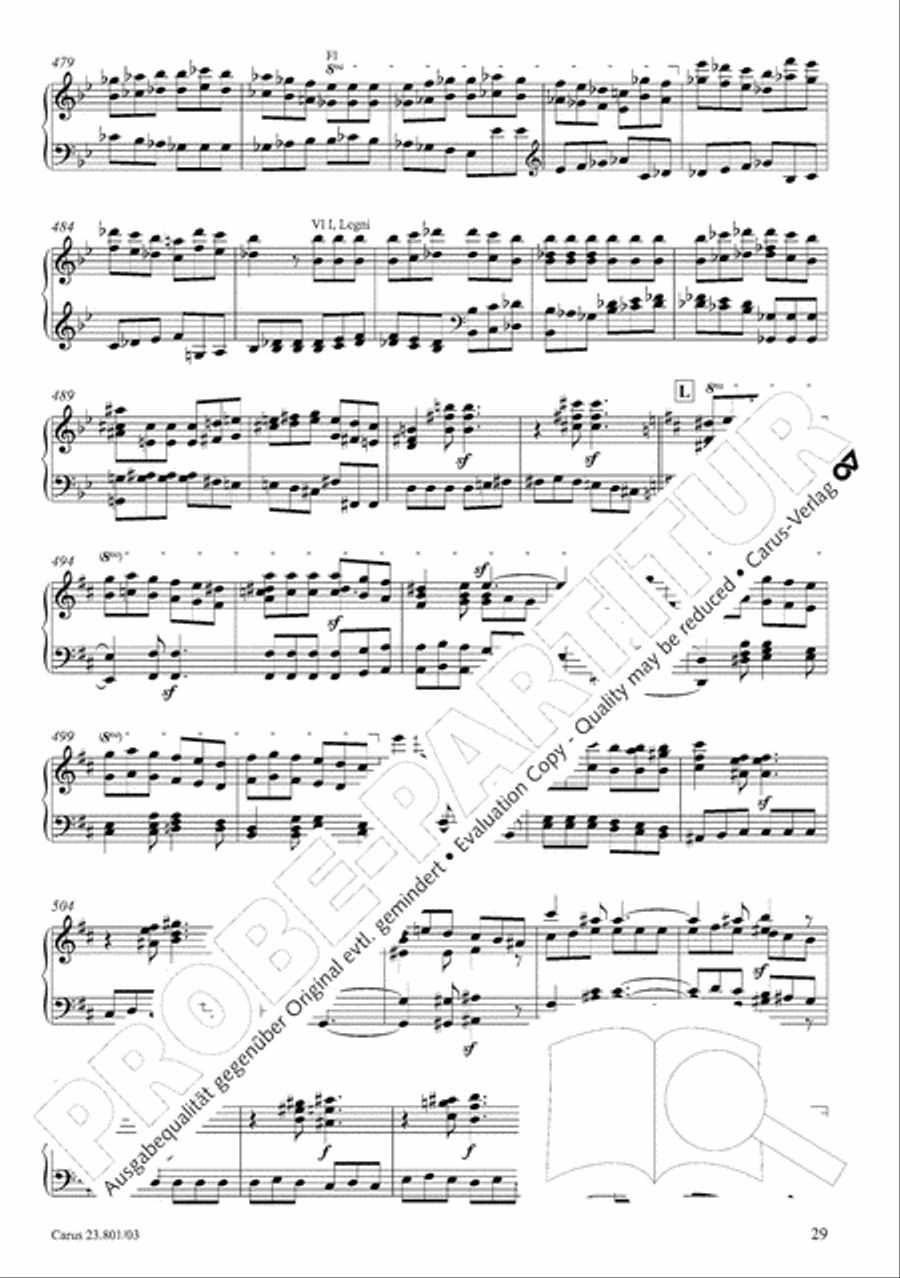 Symphony No. 9, Op. 125 - Finale (Choral Symphony) 4-Part scores gallery preview page 30