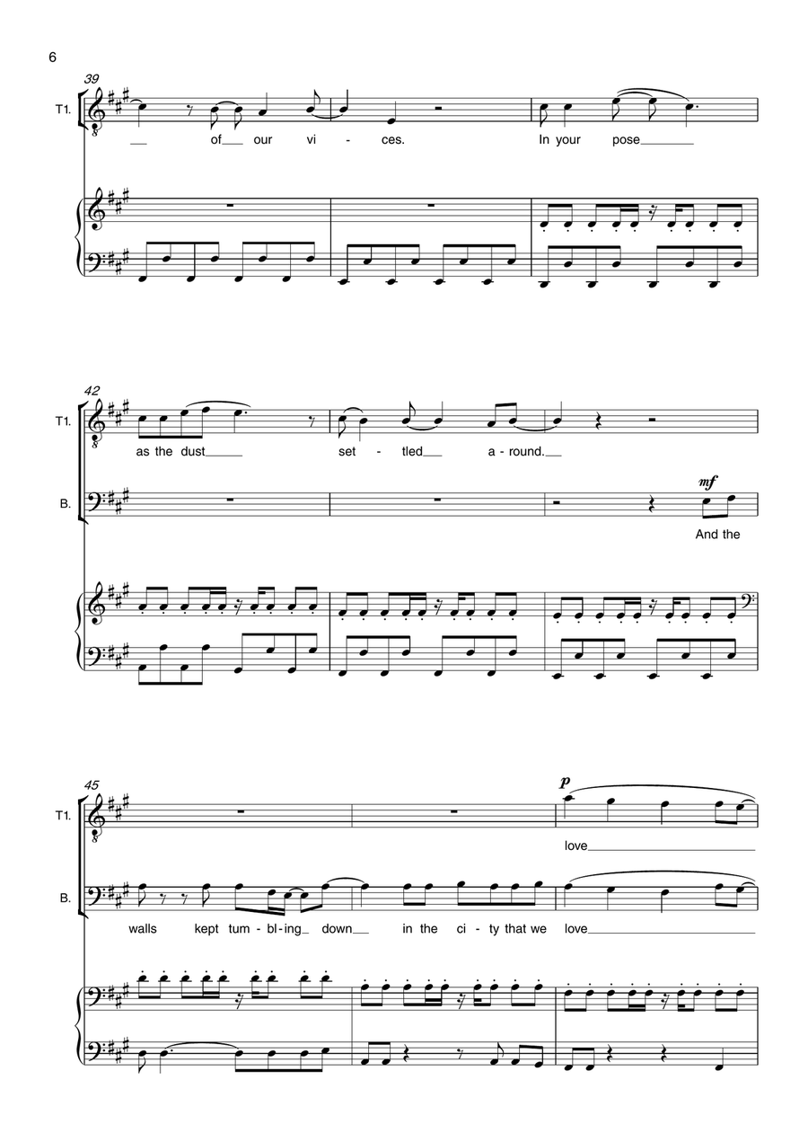 Pompeii TTBB scores gallery preview page 6