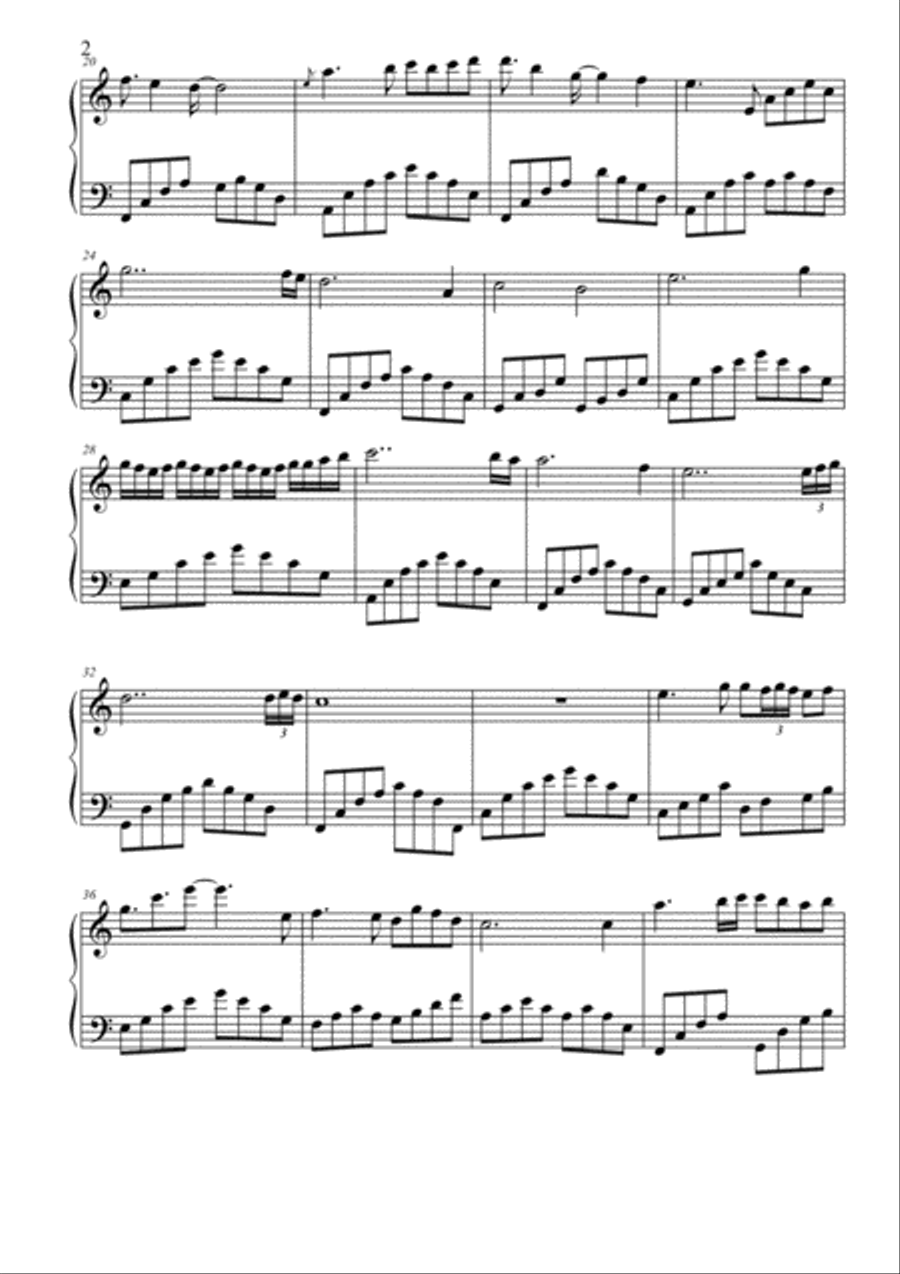Country Park Impression, op. 1 Easy Piano scores gallery preview page 4