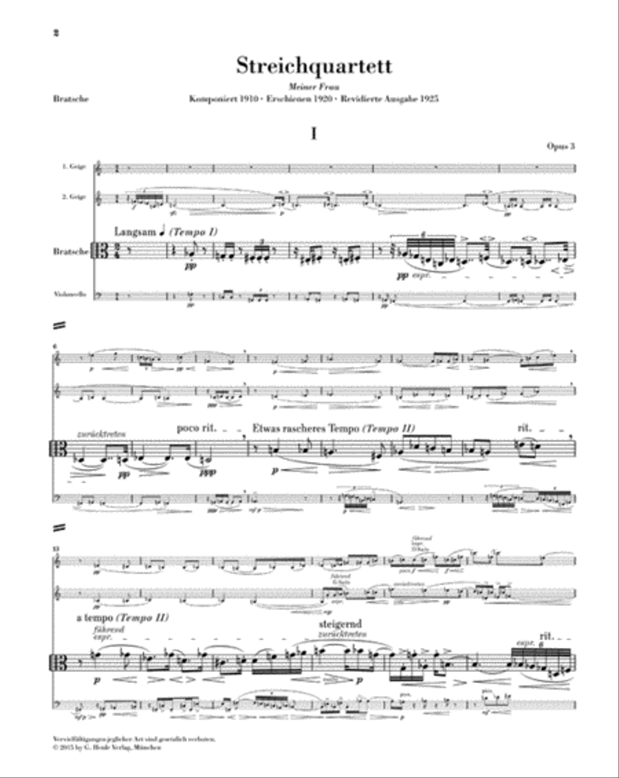 String Quartet Op. 3 String Quartet scores gallery preview page 4