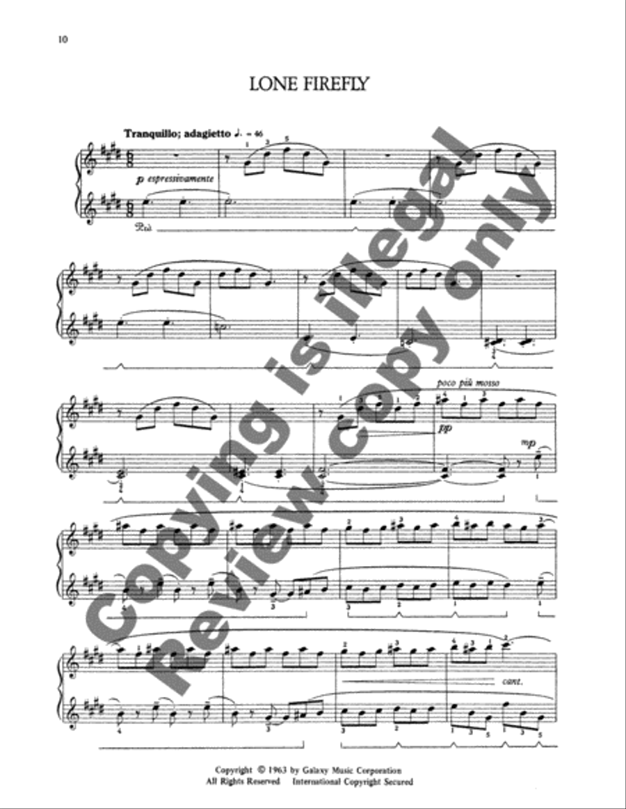 New Recital Pageants, Book 3 Piano Method scores gallery preview page 12
