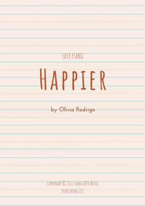 Book cover for Happier