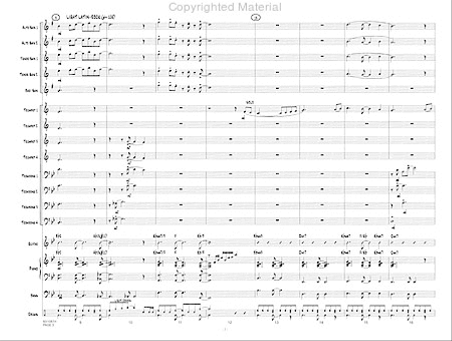 Christmas Classics, Vol. 1 Jazz Ensemble scores gallery preview page 3