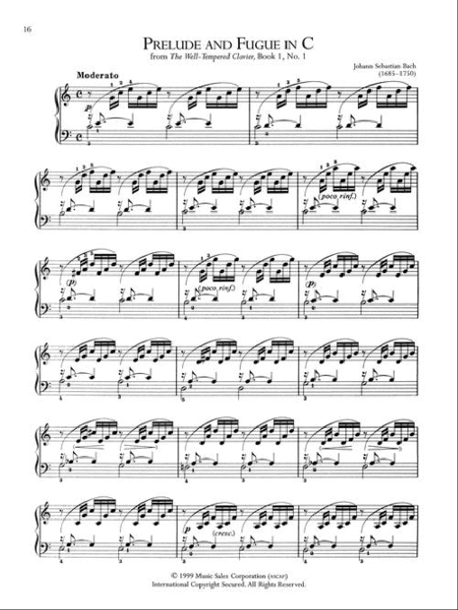 The Piano Treasury of Classical Music Piano Solo scores gallery preview page 11