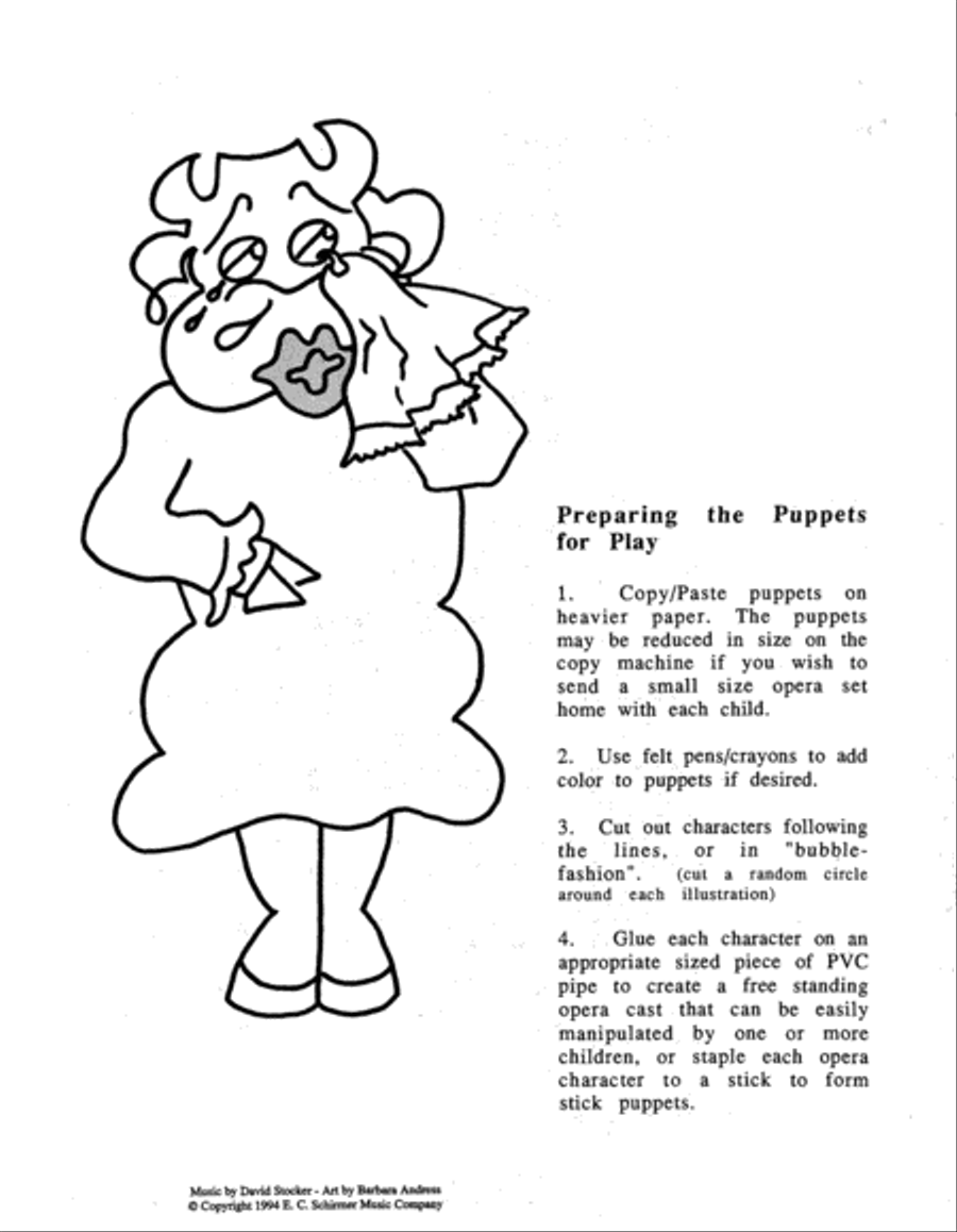 A Backpack Opera: Old MacDonald Had A Farm (Performance Pack) Choir scores gallery preview page 13