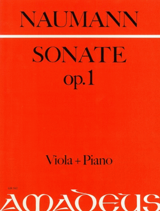 Book cover for Sonate G minor op. 1