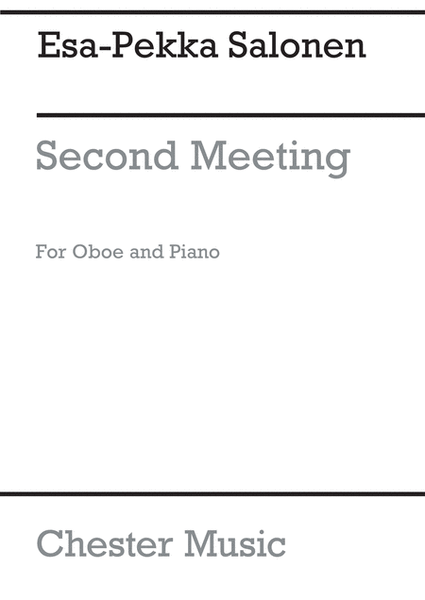 Second Meeting for Oboe and Piano