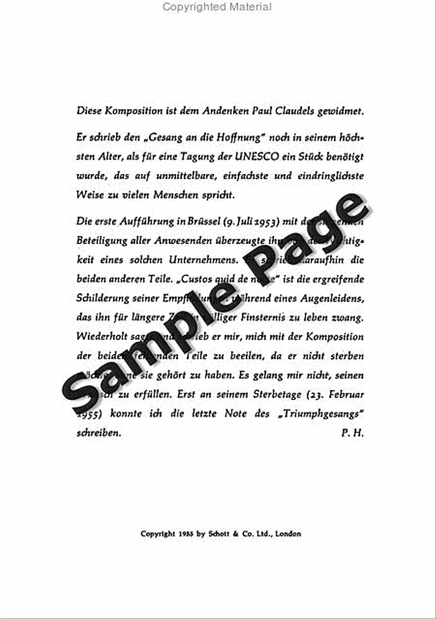 Triumphgesang Triumphgesang 4-Part scores gallery preview page 3