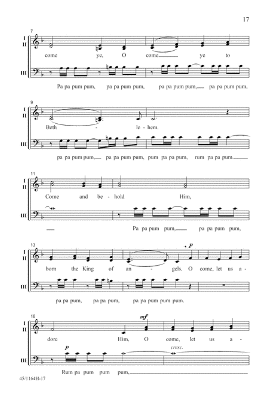 A-Caroling We Go! 3-Part scores gallery preview page 17