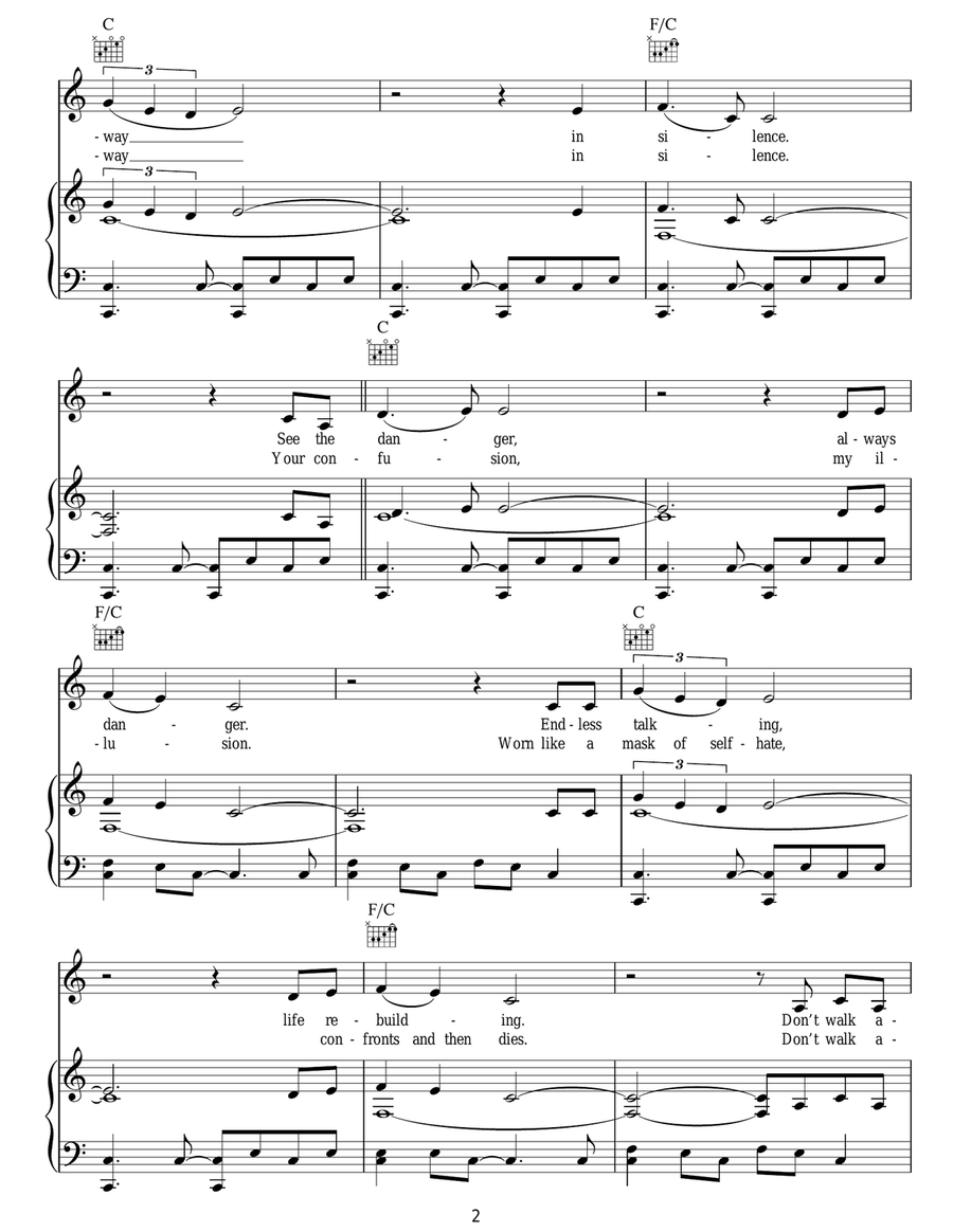 Atmosphere Guitar scores gallery preview page 2