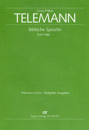 Book cover for Biblische Spruche 1