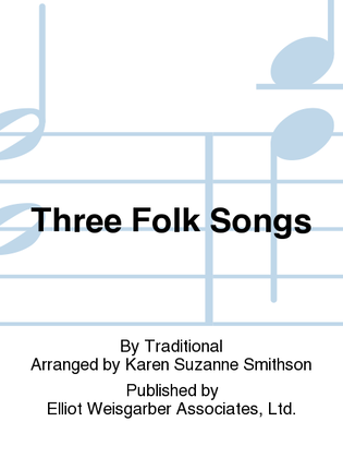 Book cover for Three Folk Songs
