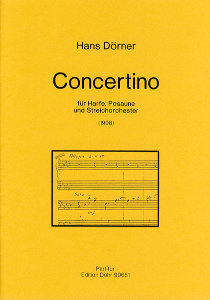Concertino für Harfe, Posaune und Streichorchester (1998)
