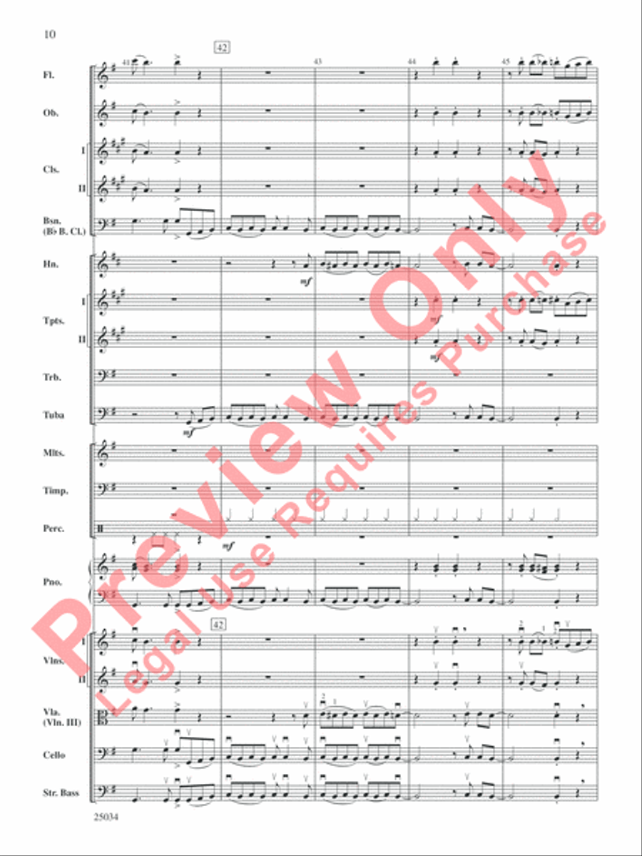 A Rockin' Halloween A Rockin' Halloween Full Orchestra scores gallery preview page 11
