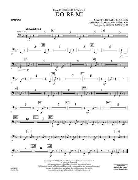 Do-Re-Mi (from The Sound of Music) - Timpani