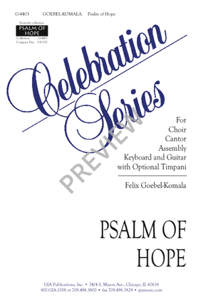Book cover for Psalm of Hope