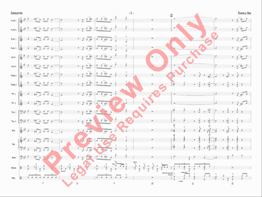 Rumble Bee Rumble Bee Jazz Ensemble scores gallery preview page 5