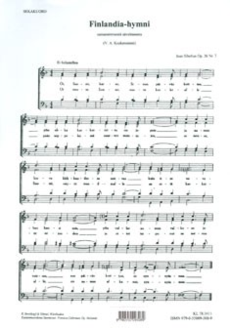 Finlandia-Hymni Op. 26 / 7