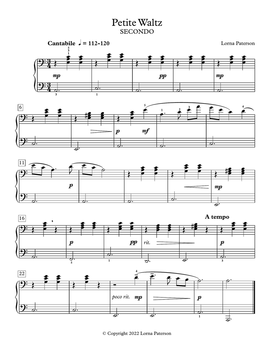 Petite Waltz Piano Method scores gallery preview page 3