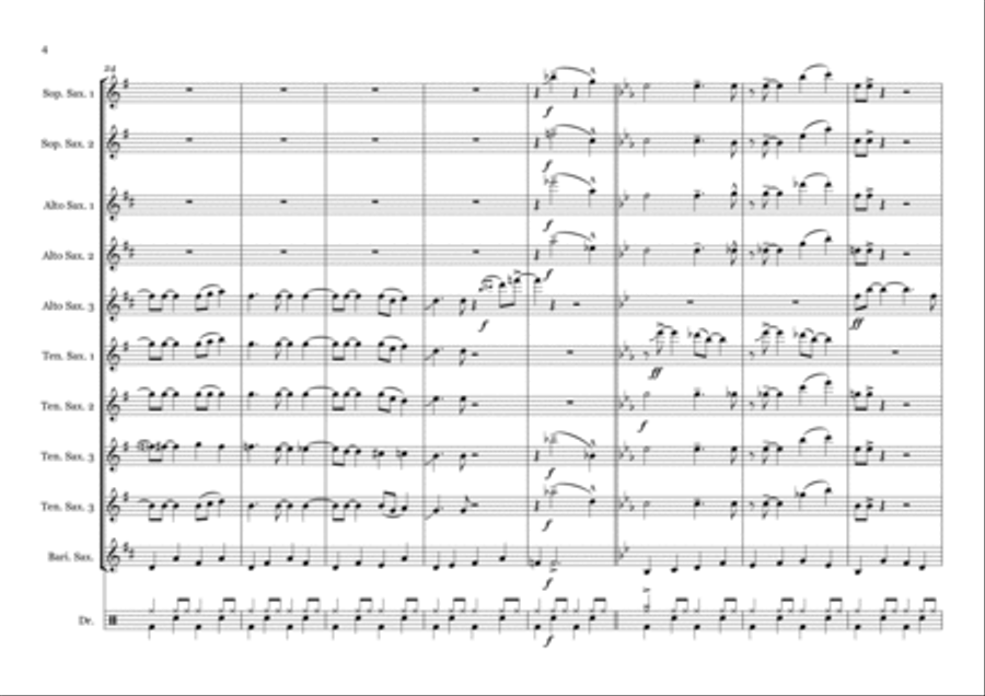 A String Of Pearls Woodwind Ensemble scores gallery preview page 6