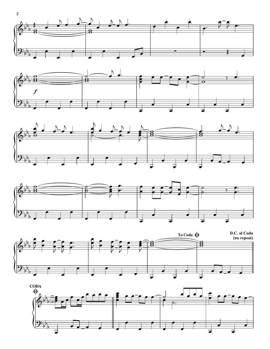 Blinding Lights Blinding Lights Piano Solo scores gallery preview page 2