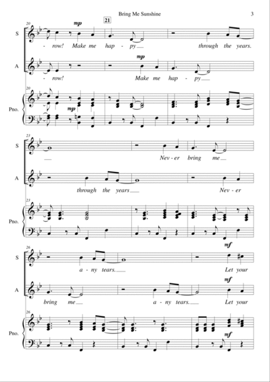 Bring Me Sunshine SA scores gallery preview page 3