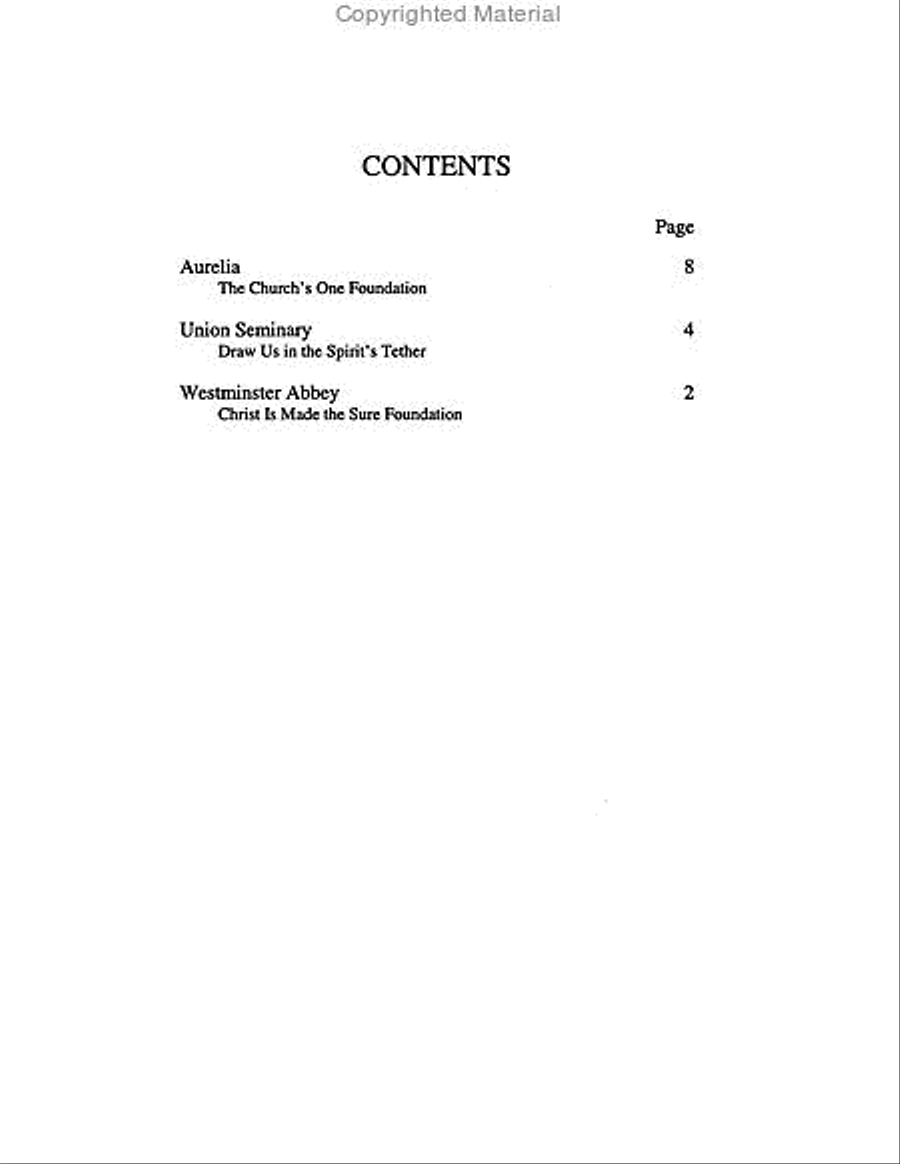 Three Hymn Settings for Organ, Set 2 Organ scores gallery preview page 2