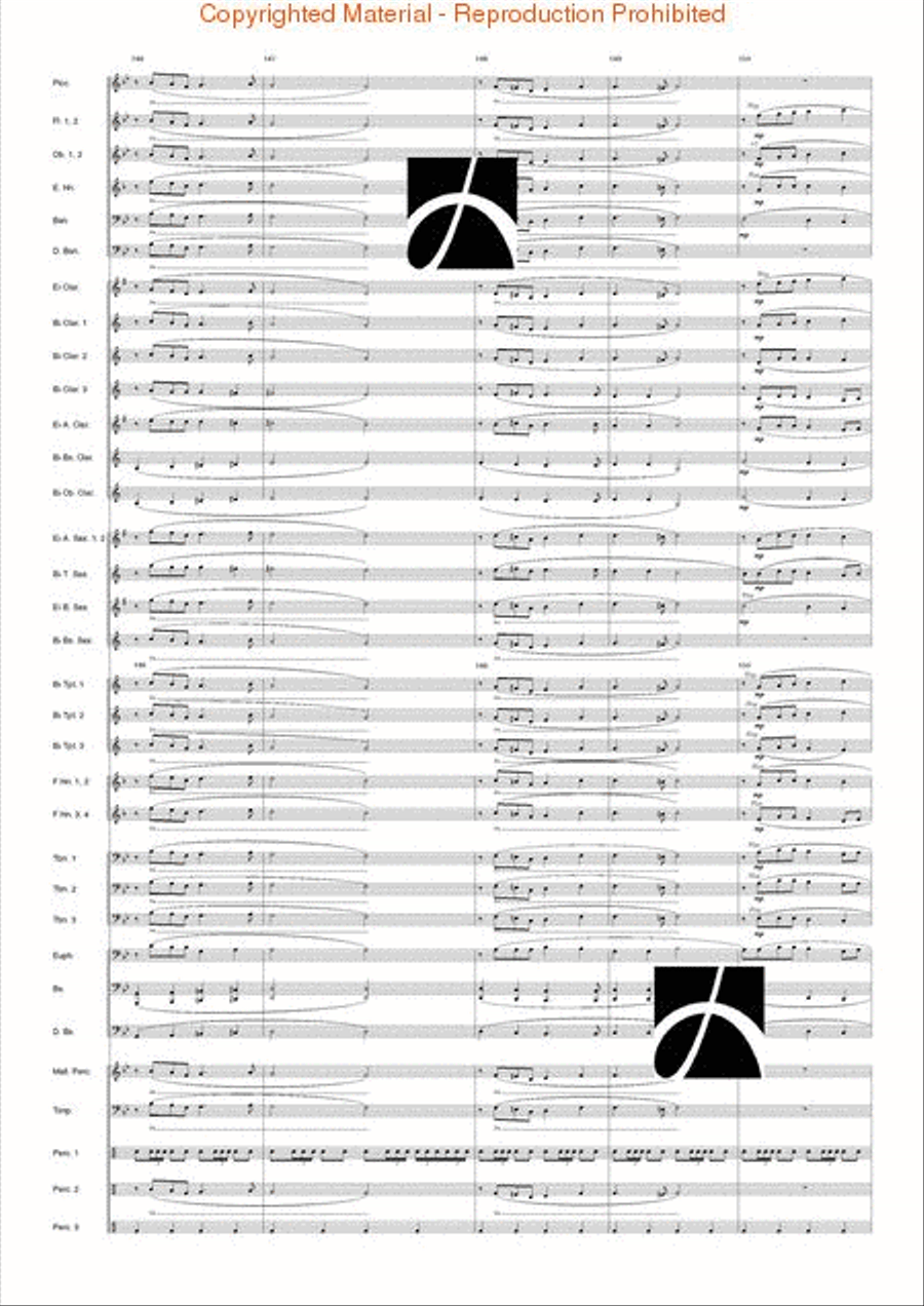 Kraftwerk Concert Band scores gallery preview page 31