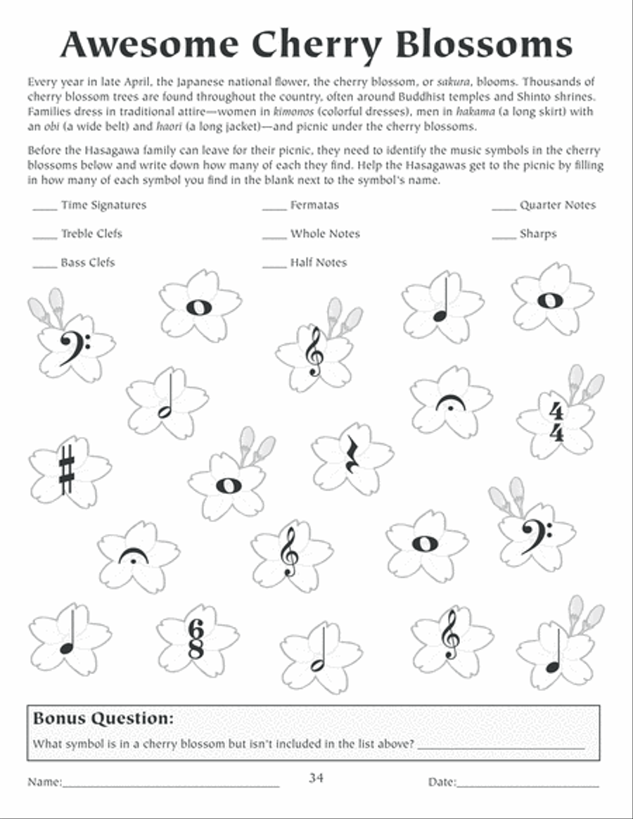 Sing and Dance Around the World Unison Choir scores gallery preview page 35