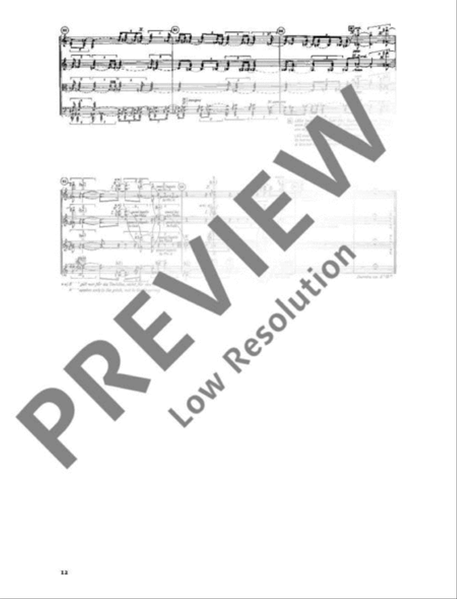 String quartet No. 2 String Quartet scores gallery preview page 13