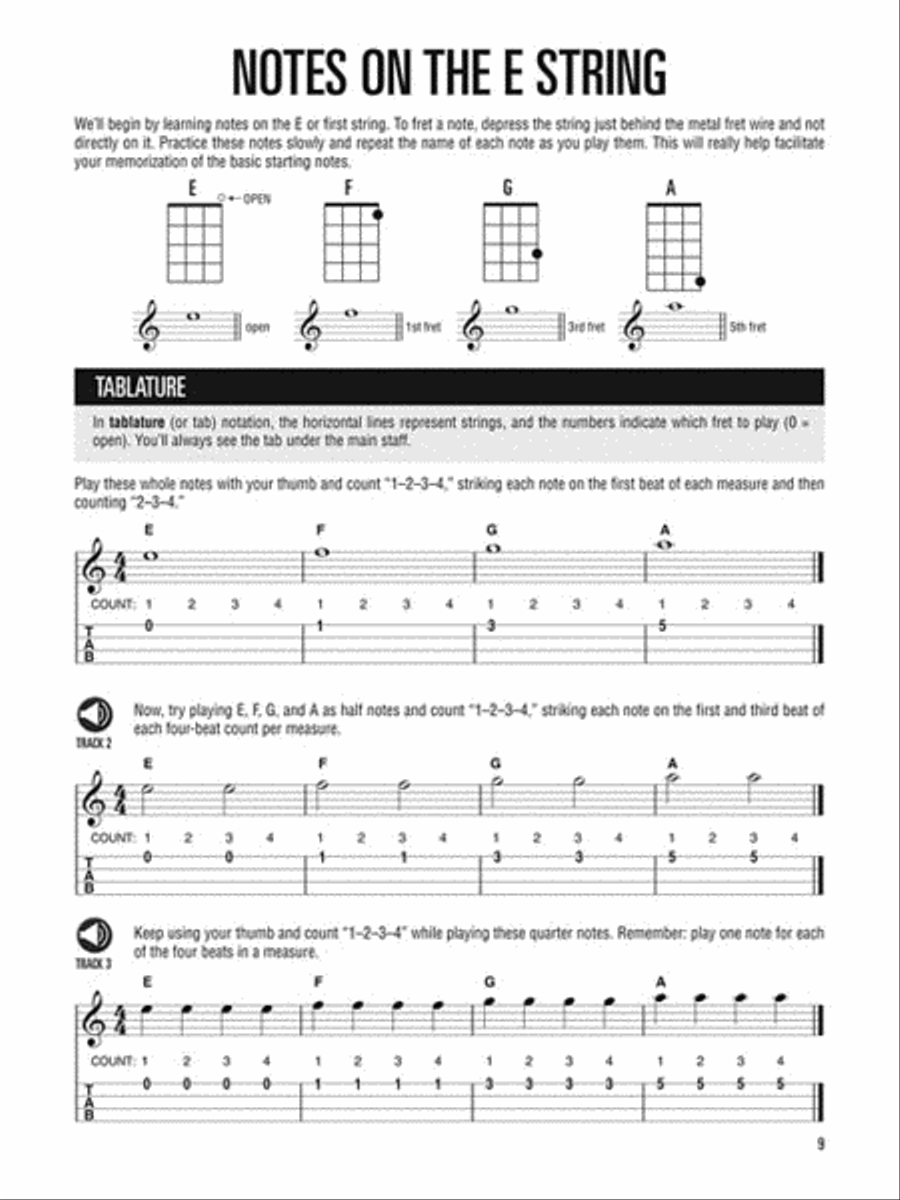Hal Leonard Baritone Ukulele Method – Book 1 Baritone Ukulele scores gallery preview page 4