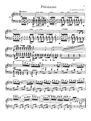 Chopin: Polonaises (Ed. Franz Liszt)