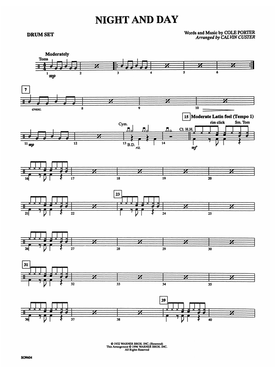 Night and Day: Drums