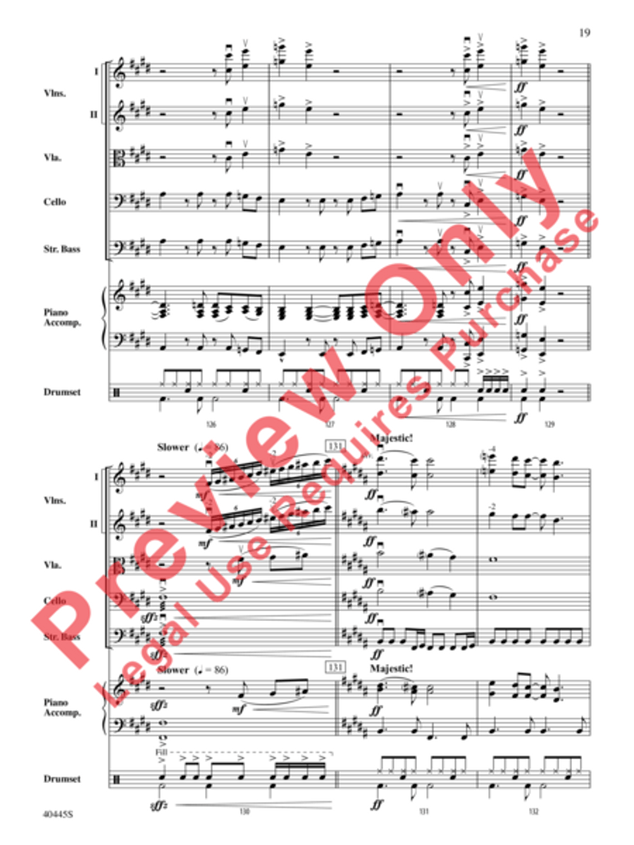 The Rolling Stones on Tour String Orchestra scores gallery preview page 20