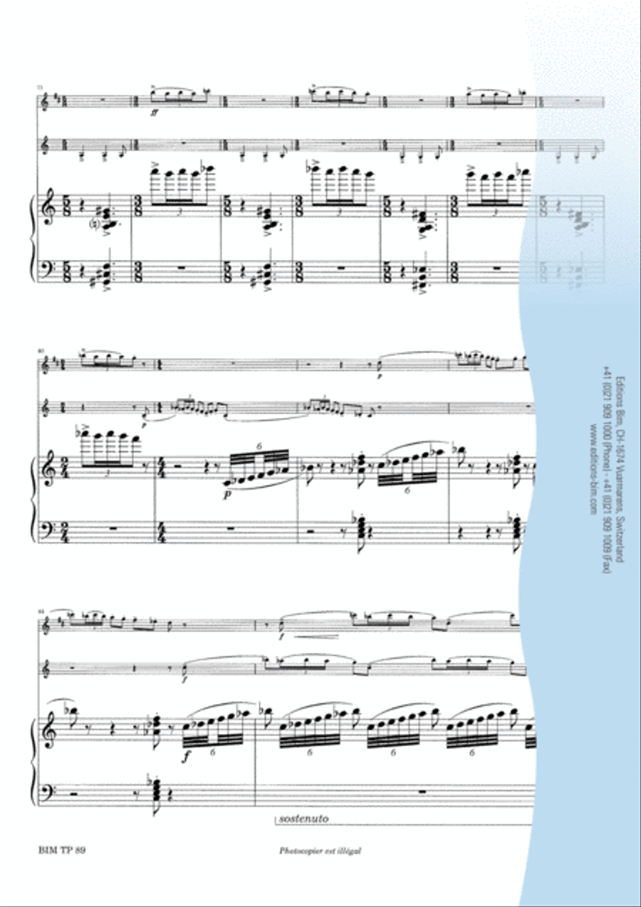 B'Shertah B'Shertah Clarinet scores gallery preview page 8