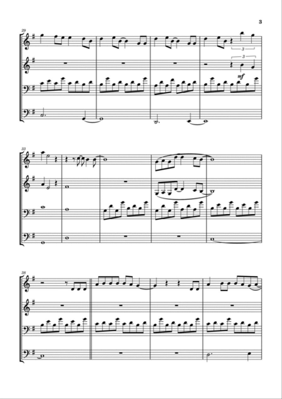 Jesus Did Brass Ensemble scores gallery preview page 4