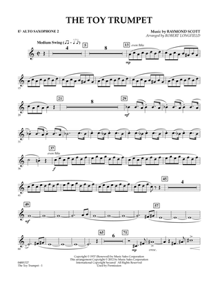 Toy Trumpet (Trumpet Solo & Section Feature) - Eb Alto Saxophone 2