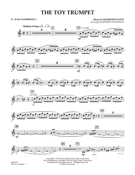 Toy Trumpet (Trumpet Solo & Section Feature) - Eb Alto Saxophone 2