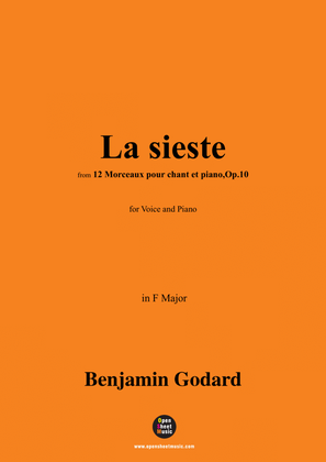 B. Godard-La sieste,in F Major,Op.10 No.1