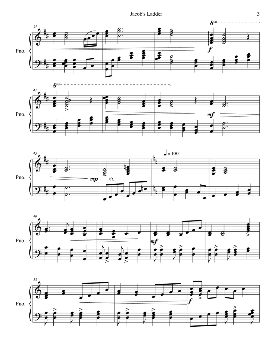 Jacob's Ladder Jacob's Ladder Piano Method scores gallery preview page 3