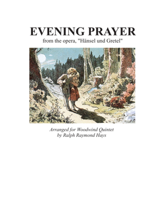 EVENING PRAYER from "Hansel and Gretel" (for Woodwind Quintet