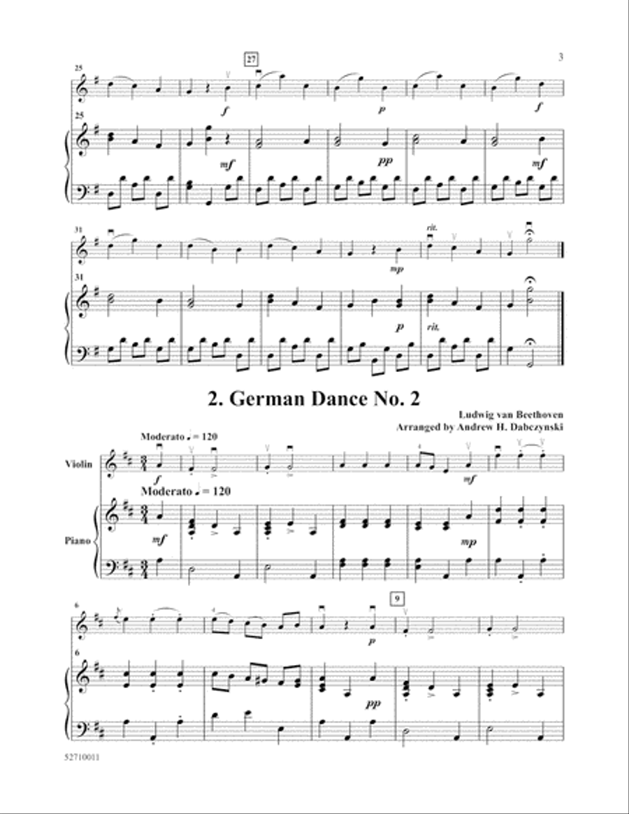I Can Play Beethoven I Can Play Beethoven Violin Solo scores gallery preview page 3