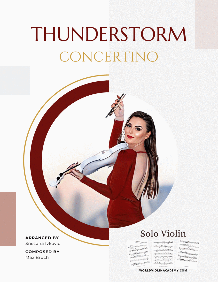 Thunderstorm Violin Solo scores gallery preview page 1