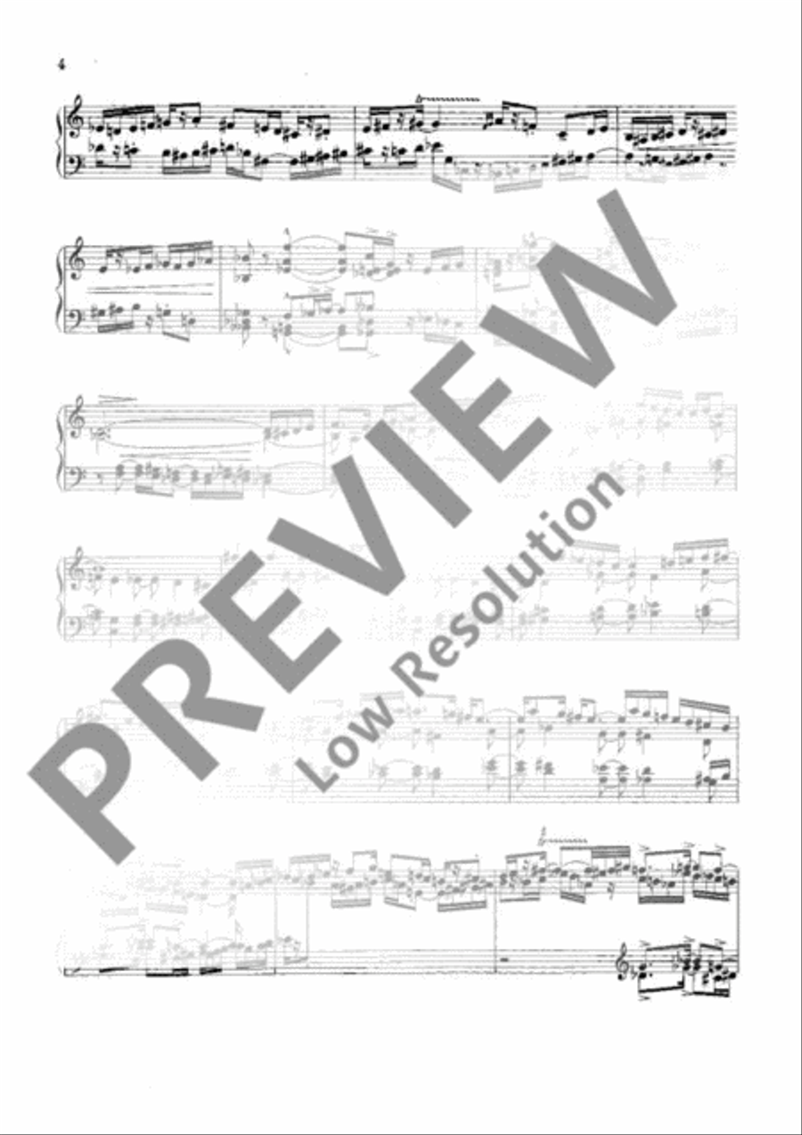 Pieces for Piano Piano Solo scores gallery preview page 5